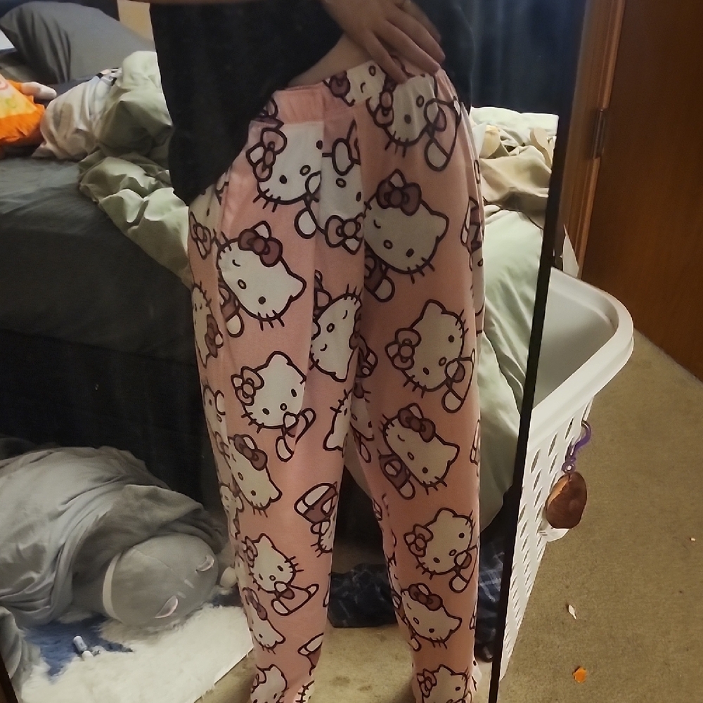 Hello Kitty Pink Pajama Pants